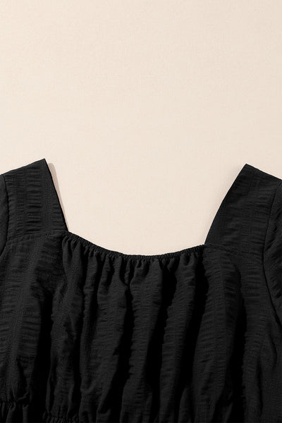 Flattering Plus Size Black Dress for Women - Elegant Style, Comfortable Fabric, Ideal for Parties and Special Occasions