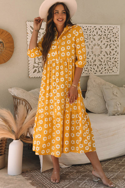 Floral Boho Maxi Dress for Women - Stylish Sleeveless Summer Gown with Comfortable Fit and Elegant Print