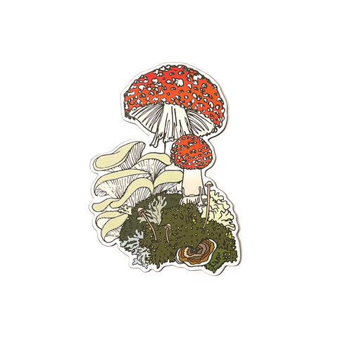 Amanita Mushroom Magnet