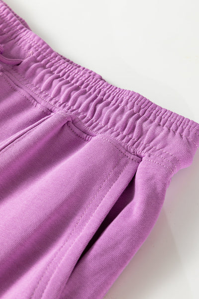 Women's Soft Cotton Casual Jogger Pants with Drawstring - Relaxed Fit for Everyday Comfort and Leisure Wear