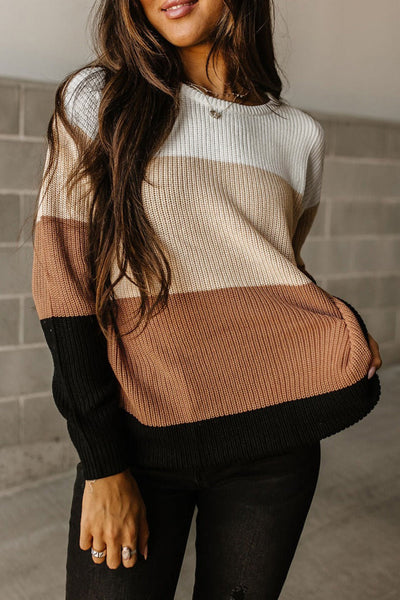 Cozy Women's Soft Knit Pullover Sweater - Casual Chic Fall & Winter Essential with Perfect Fit for Versatile Style
