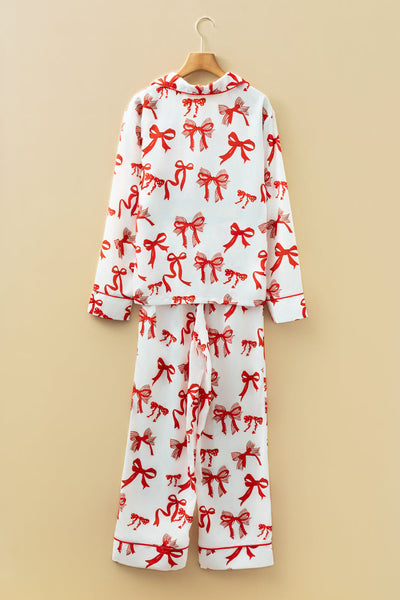 Festive Women's Holiday Pajama Set - Cozy Cotton Christmas Print, Relaxed Fit for Ultimate Comfort and Style