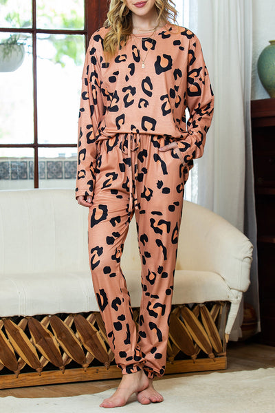 Cozy Chic Leopard Print Lounge Set