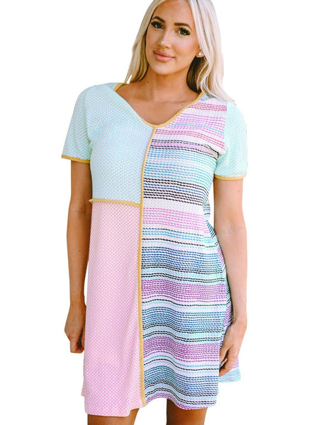 Enchanting Off Shoulder Long Sleeve Dress with Drawstring