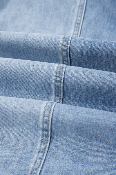 Chic High-Waisted Blue Jeans for Women | Stretch Fit for All-Day Comfort | Perfect for Casual and Everyday Style