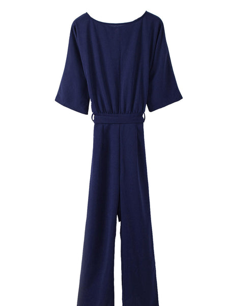 Elegant One-Shoulder Jumpsuit for Parties and Weddings