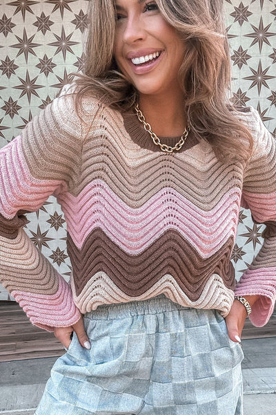 Cozy Chic Khaki Women's Swayzie Sweater - Trendy Fall Layering Piece for Everyday Style and Comfort