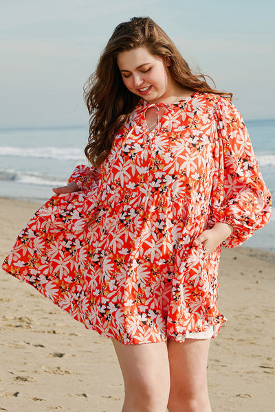 Flattering Plus Size Women's Floral Maxi Dress - Stylish, Comfortable Fit for Every Occasion and Season