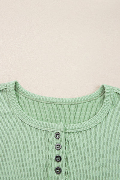Cozy Women's Long Sleeve Textured Knit Pullover in Soft Grey - Relaxed Fit for Trendy, Everyday Style