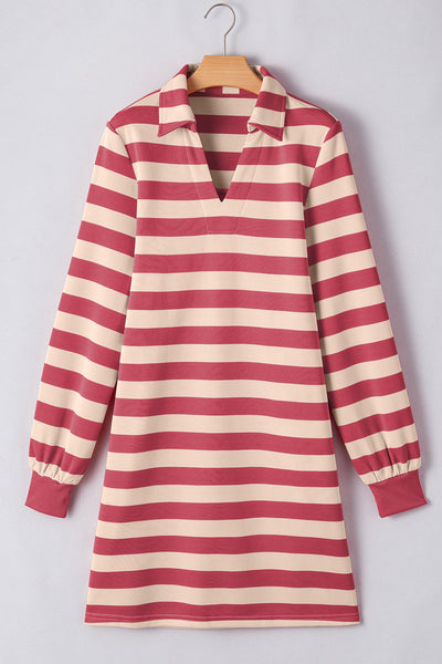 Vibrant Chic Casual Mini Dress for Women - Flattering Fit, Ideal for Summer Outings and Everyday Style