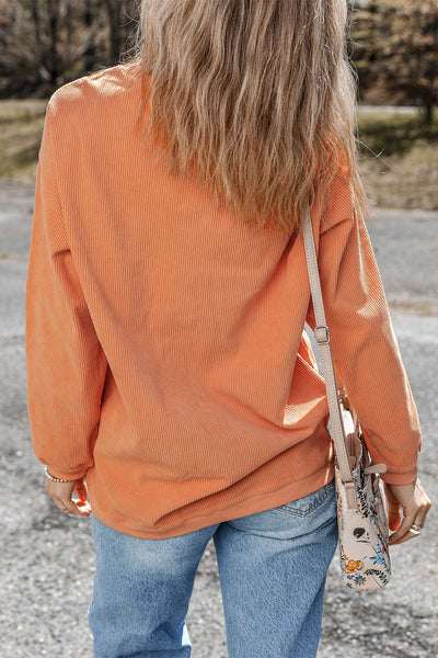 Trendy Oversized Women's Sweatshirt in Soft Cotton Blend - Cozy Casual Style for Ultimate Comfort and Relaxed Fit