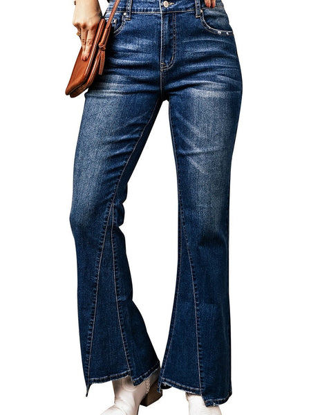 Ultimate Comfort High Stretch Bootcut Chic Denim Jeans