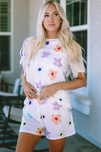 Floral Embroidered Black Tank Top with Sweet Details