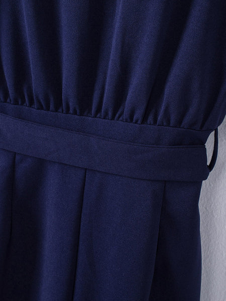 Elegant One-Shoulder Jumpsuit for Parties and Weddings