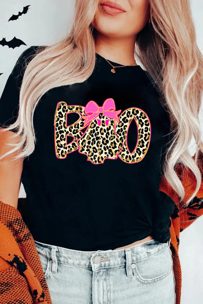 Trendy Women's Black Graphic Tee - Casual Fit, Chic Design for Everyday Style and Weekend Adventures