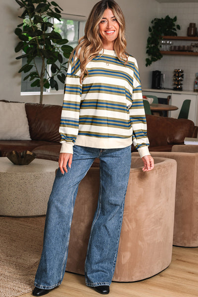 Soft Fabric Cozy Women's Casual Pullover Sweatshirt - Everyday Comfort with Relaxed Fit and Stylish Design