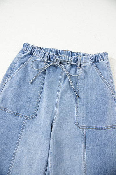 Chic High-Waisted Blue Jeans for Women | Stretch Fit for All-Day Comfort | Perfect for Casual and Everyday Style