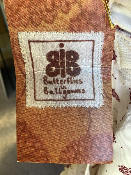 Butterflies in Ballgowns floral heart red & white Gingham Short Overalls