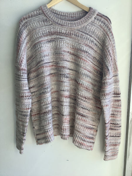 Vintage Textured Knit Sweater