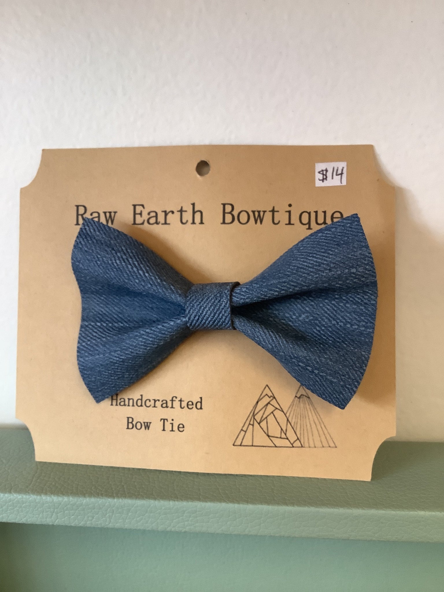 Raw Earth Bowtique Handcrafted Bow Tie