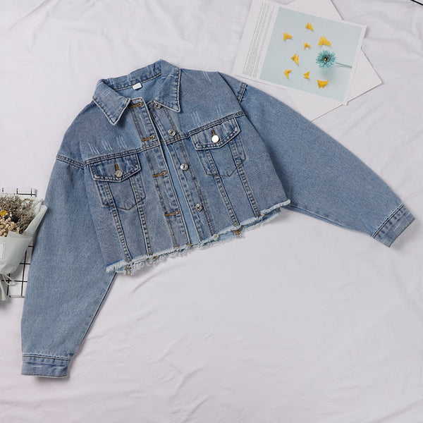 Crop Jean Jacket