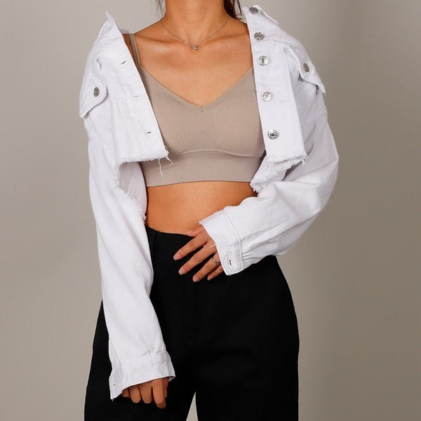 Crop Jean Jacket