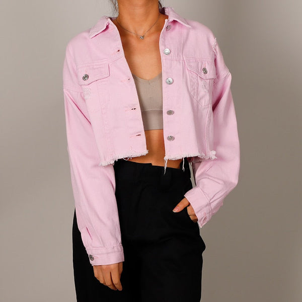 Crop Jean Jacket