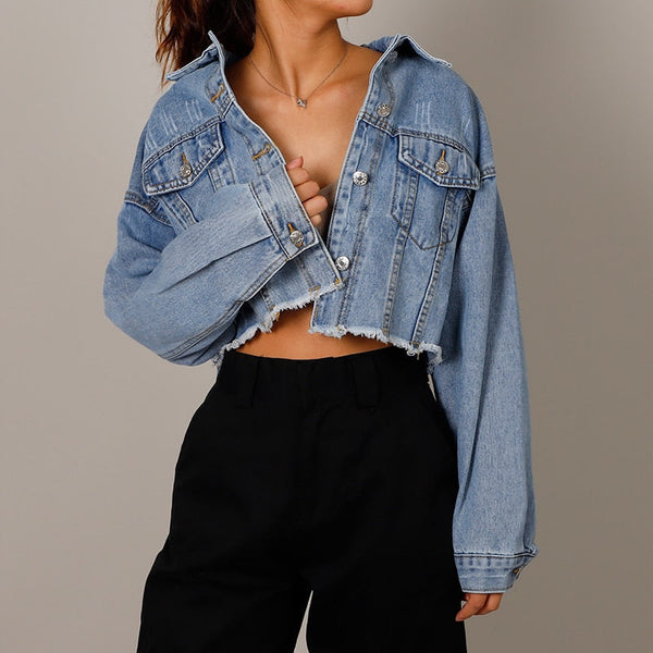 Crop Jean Jacket