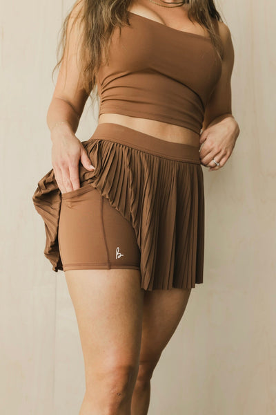 Micro Pleated Skirt