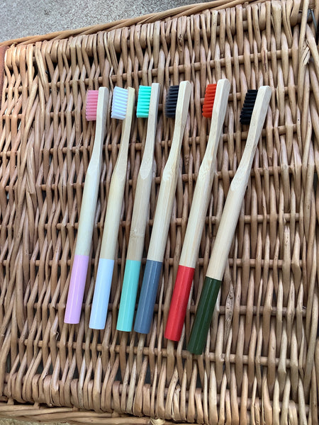 Creating Small Footprints Adult Bamboo Toothbrushes