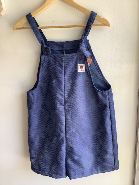 Butterflies in Ballgowns Blue Wave Short Overalls
