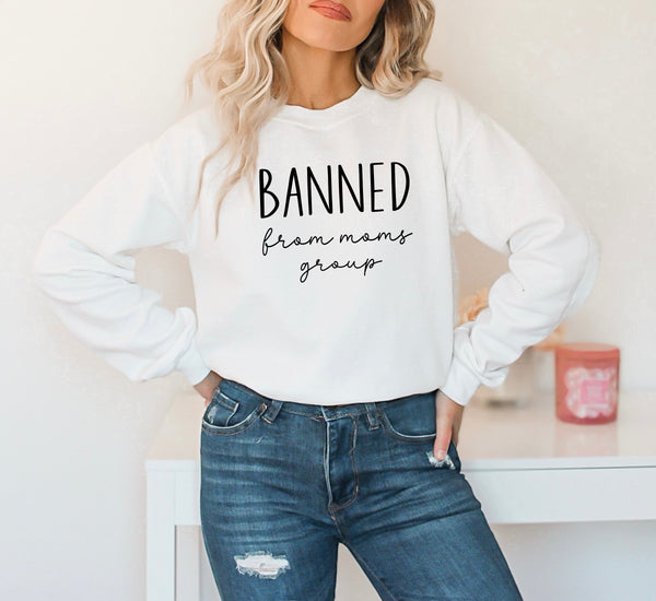 Banned from moms group