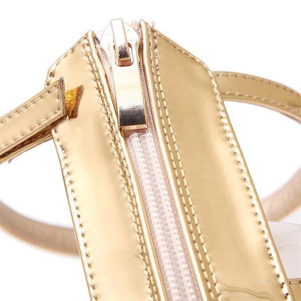 Leg Strap Gladiator Heel