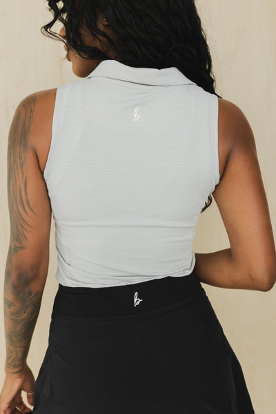 Sleeveless Polo Shirt