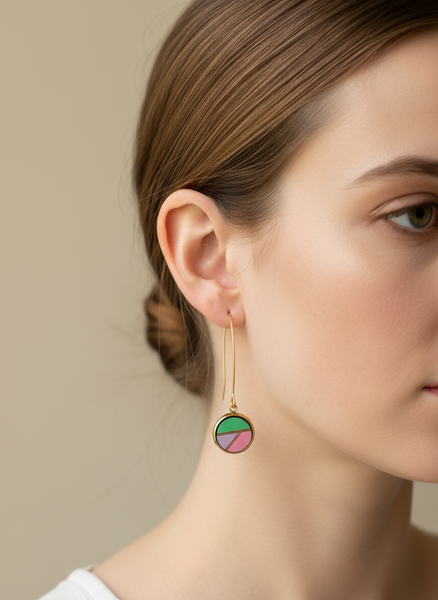 Trio Pastel Dangle Earrings - Sick Chick ( Revelstoke, BC)