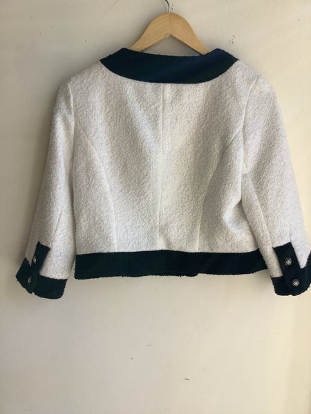 Ricki’s Black & White Cropped Jacket