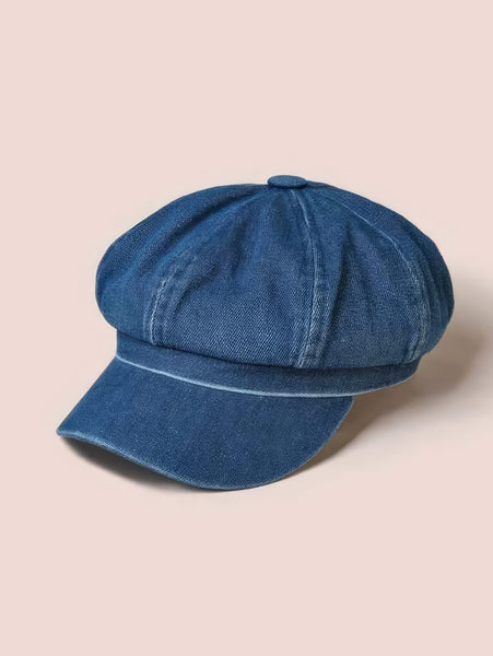 Retro Denim Gatsby Hat