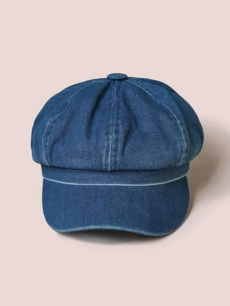 Spring Denim Gatsby Hat