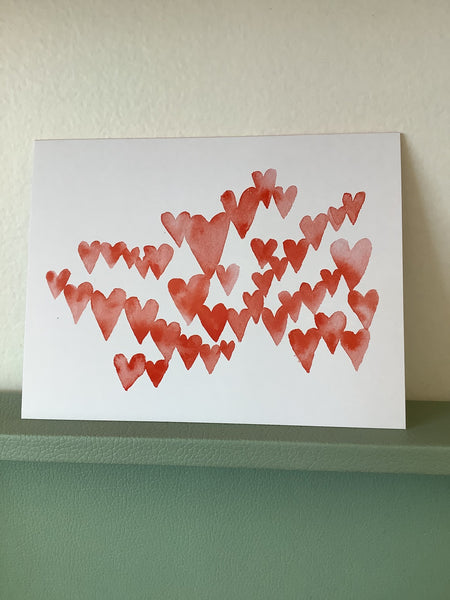 Chelsey Freyta Hearts Card