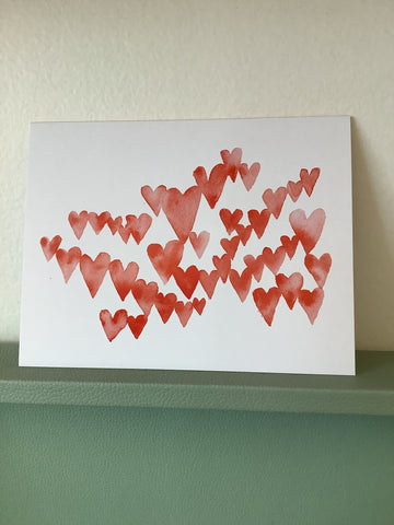 Chelsey Freyta Hearts Card