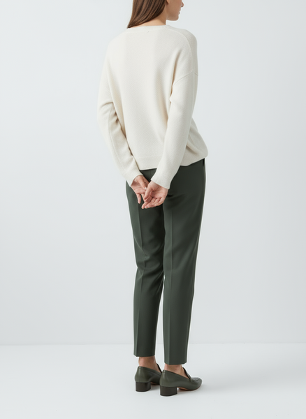 Briggs Petite Classic Trouser- Olive Green