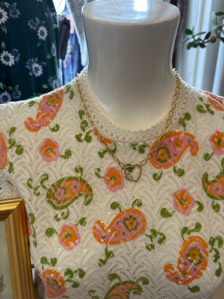 Standout Boutique Heart Chain Necklace