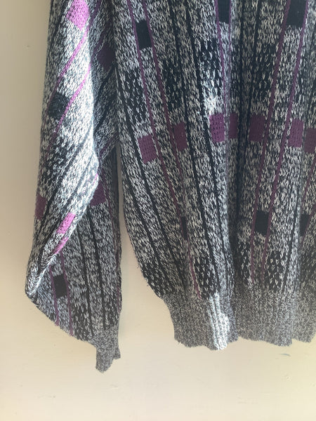 Vintage Gioni Abstract Knit Sweater