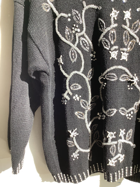 Victoria Harbour Beaded Sweater