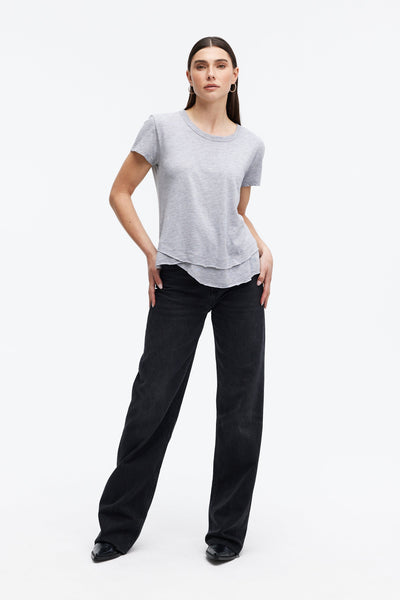 Ava - Mock Layer T-Shirt