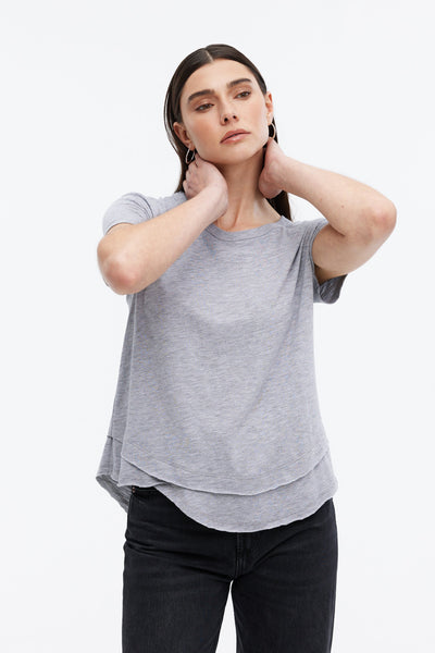Ava - Mock Layer T-Shirt