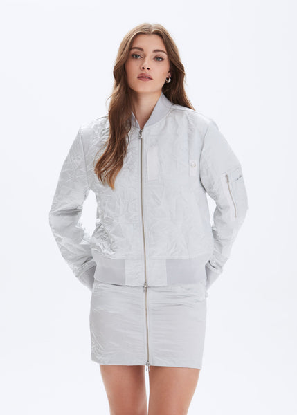 LENI - Sleeve Pocket Bomber Jacket