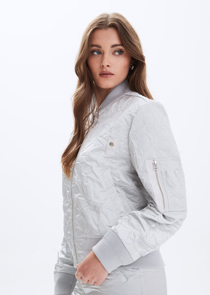 LENI - Sleeve Pocket Bomber Jacket