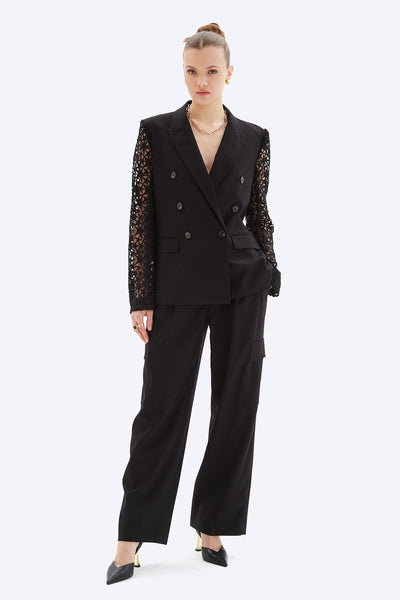 STELLA STAR - Double-Breasted Classic Blazer