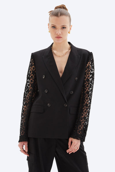 STELLA STAR - Double-Breasted Classic Blazer